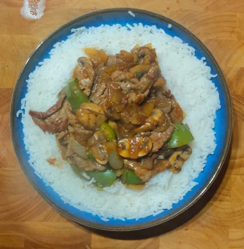 Chinese Beef with Mushrooms