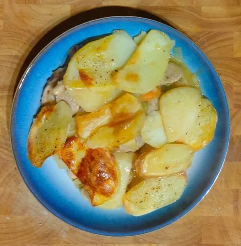 Sausage and Bean Hotpot