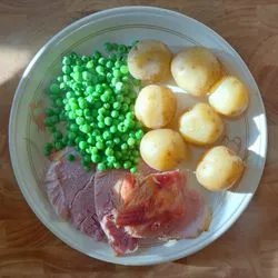 Boiled Ham and New Potatoes