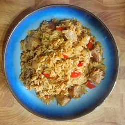Spicy Sausage Jambalaya