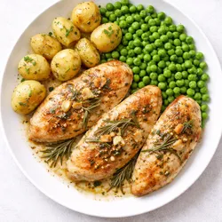 Chicken with Garlic and Rosemary